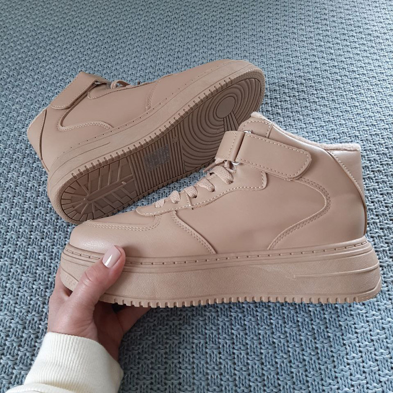 Кросівки Pure Guard Mid Beige З ХУТРОМ