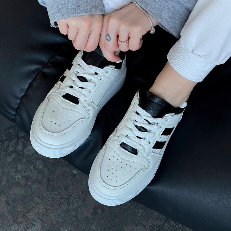 Кросівки Pulse Leather White Black