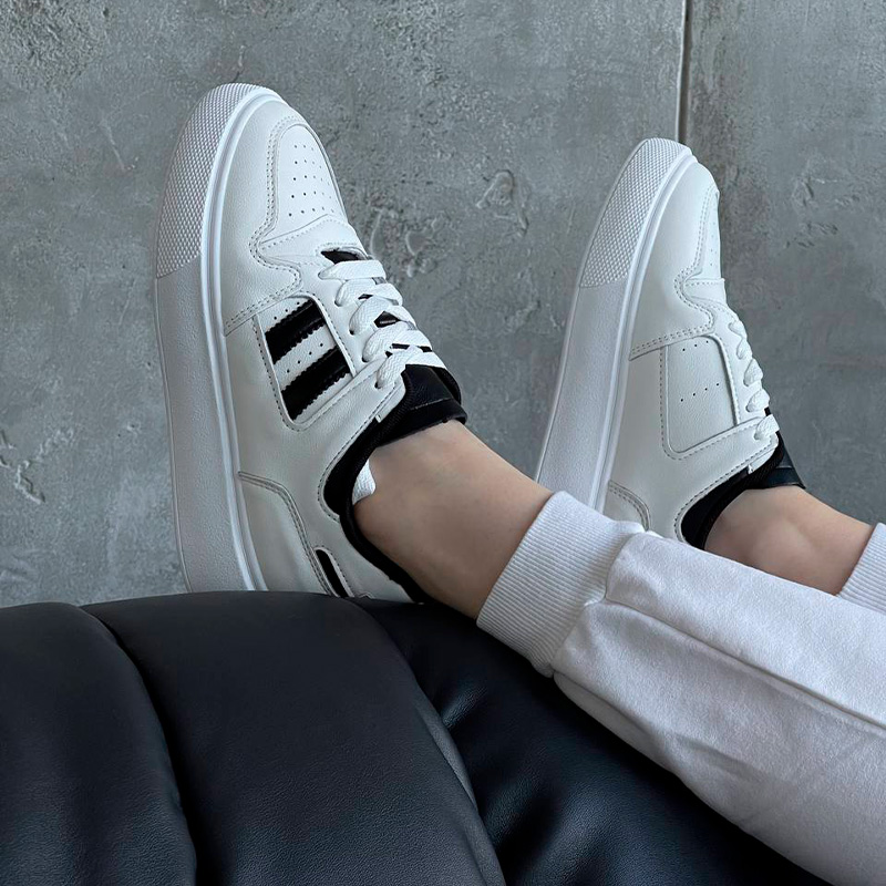 Кросівки Pulse Leather White Black