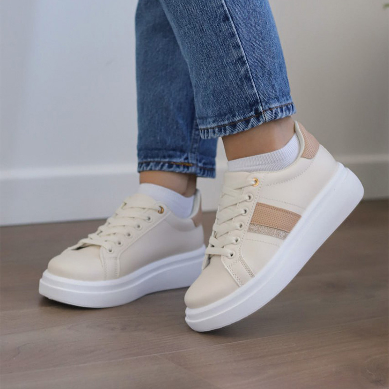 Кросівки Pace Leather Beige
