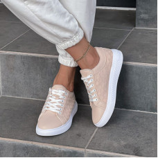 Кросівки Canva Leather Beige