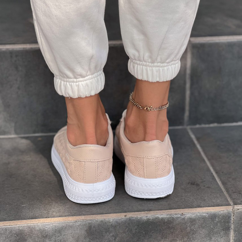 Кросівки Canva Leather Beige