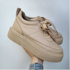 Кросівки Rawstep Leather Platform Beige