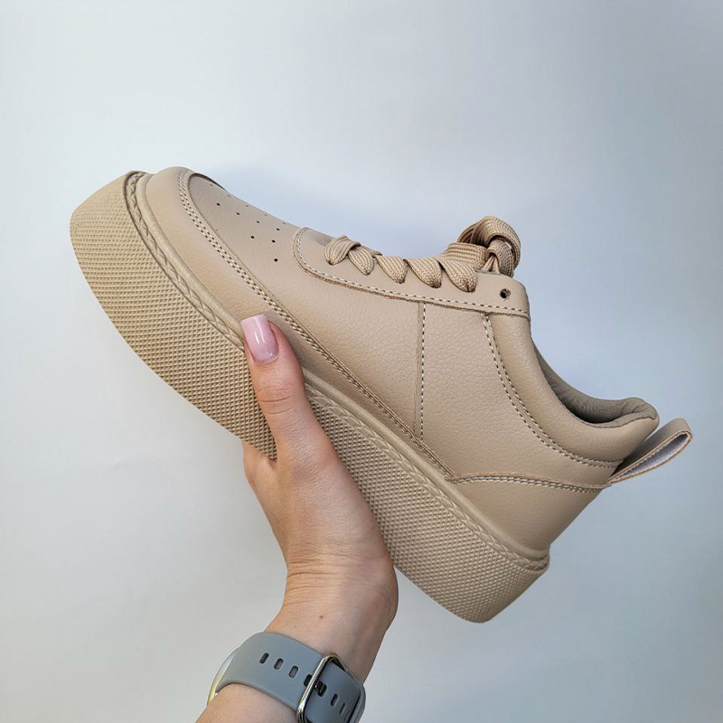 Кросівки Rawstep Leather Platform Beige