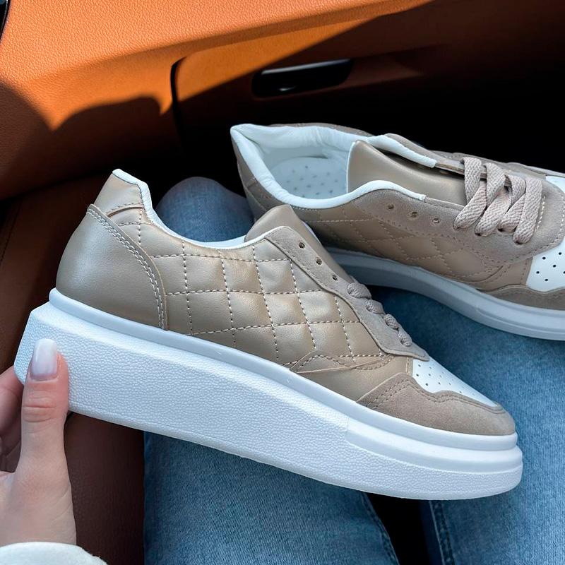 Кросівки Quilt Walk Beige