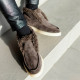 Лофери Tassel Brown З ХУТРОМ