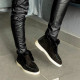 Лофери Tassel Black З ХУТРОМ