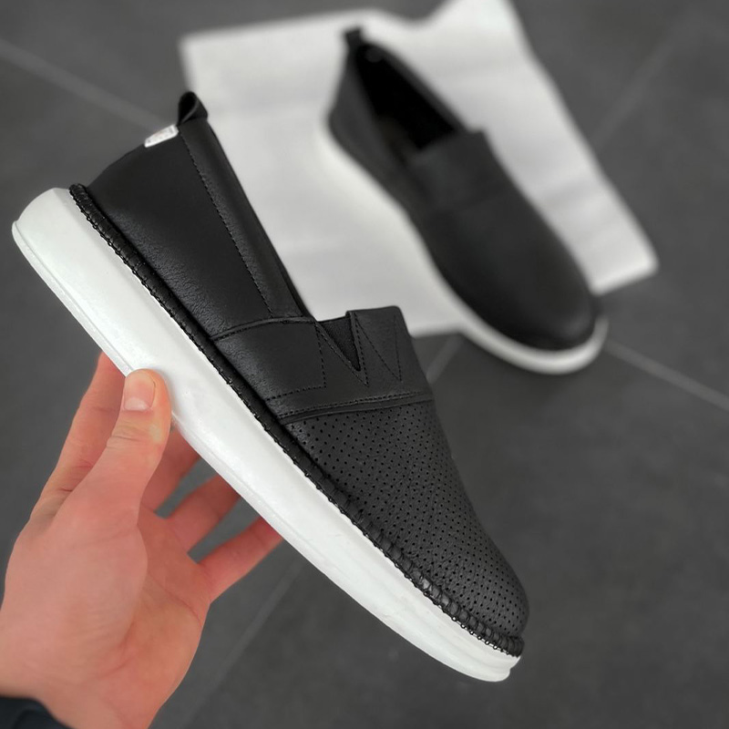 Мокасини Flex Step Black White